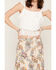 Image #3 - Shyanne Women's Ronson Flutter Sleeve Lace Tank, White, hi-res