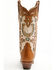 Image #5 - Corral Women's Honey Horseshoe Overlay Western Boots - Snip Toe, Honey, hi-res