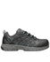 Image #2 - Nautilus Women's Stratus Slip Resisting Work Shoes - Composite Toe, Grey, hi-res