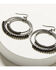 Image #2 - Shyanne Women's Pewter Enchanted Forest Double Circle Earrings, Pewter, hi-res