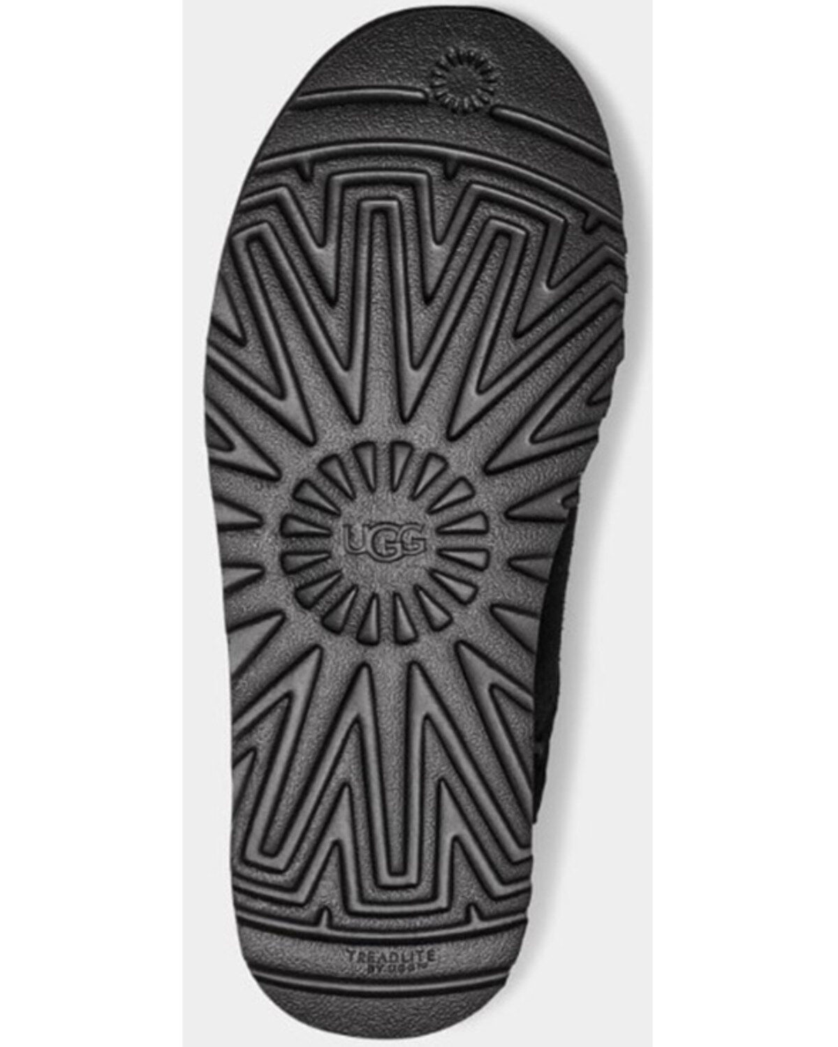 Image #6 - UGG Men's Classic Slip-On Slippers, Black, hi-res