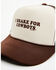 Image #2 - Rodeo Hippie Women's I Brake For Cowboys Trucker Cap, Brown, hi-res