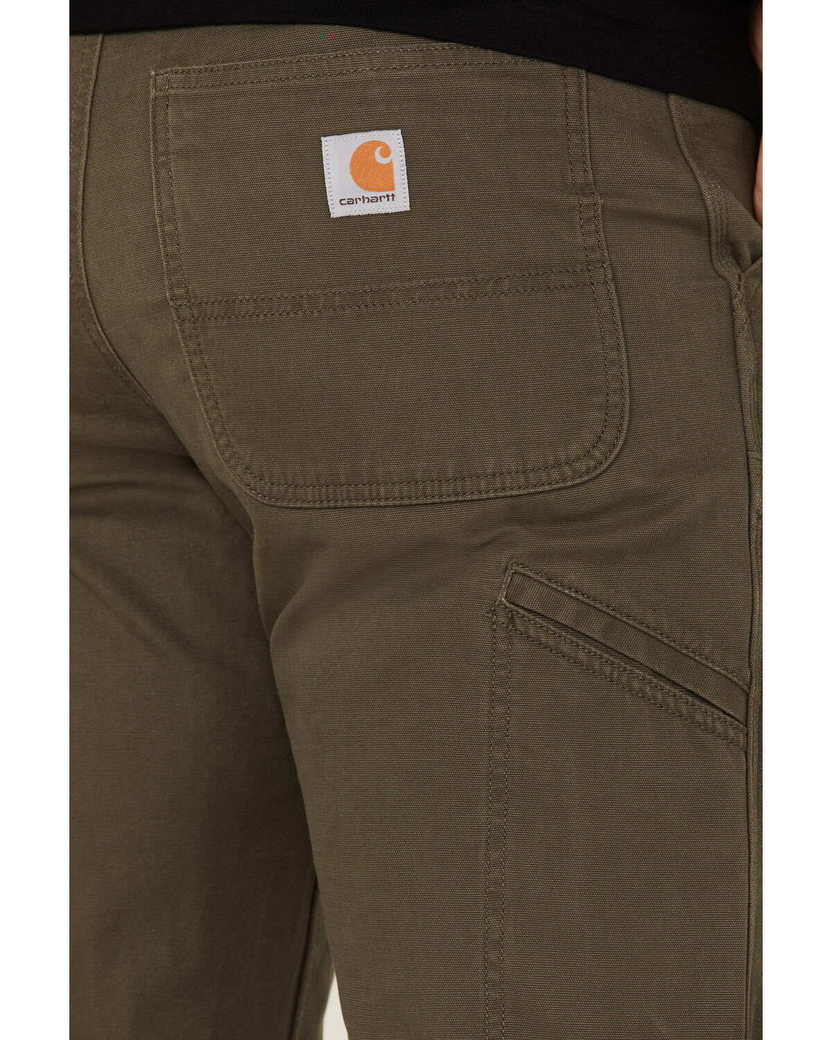 Image #4 - Carhartt Men's Rugged Flex&reg; Rigby Double-Front Straight Utility Work Pants, Medium Grey, hi-res