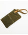 Image #2 - Cleo + Wolf Women's Suede Wallet Clutch, Olive, hi-res