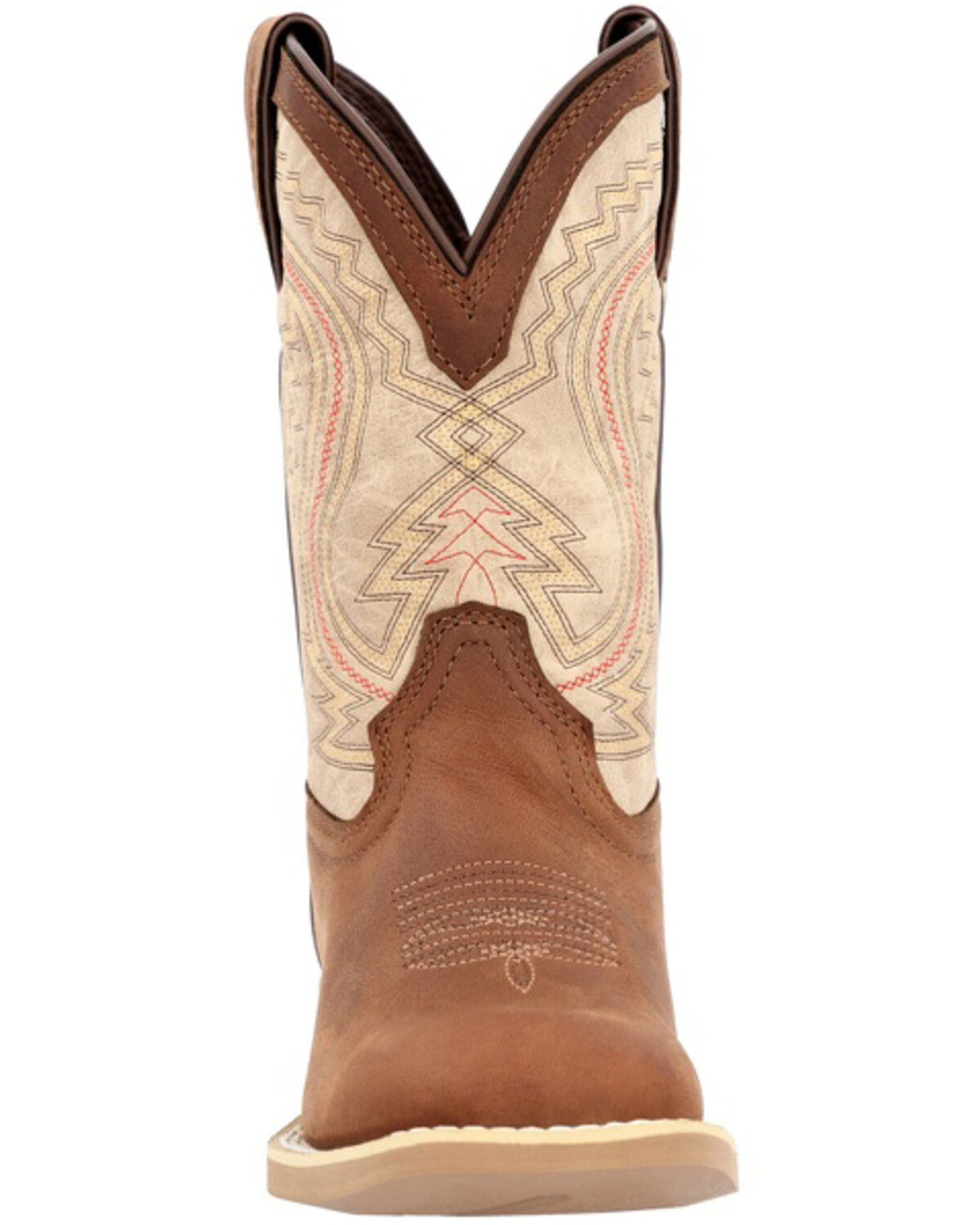 Image #6 - Durango Boys' Lil' Rebel Pro&trade; Western Boots - Broad Square Toe, Coffee, hi-res