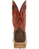 Image #4 - Durango Men's Maverick Pro Western Work Boots - Steel Toe, Red, hi-res