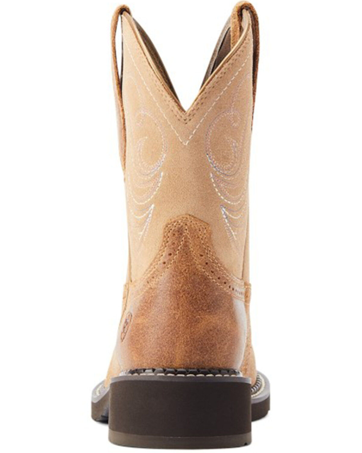 Image #3 - Ariat Women's Fatbaby Heritage Dapper Western Boots - Round Toe, Brown, hi-res