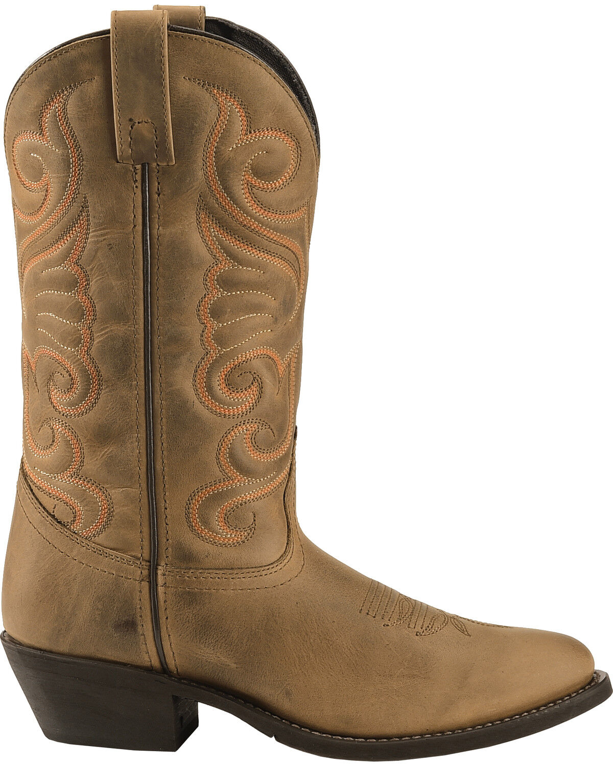 Image #2 - Laredo Women's Bridget Performance Western Boots - Round Toe, Tan, hi-res