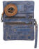 Image #4 - Bed Stu Women's Cadence Leather Crossbody Wristlet Bag, Blue, hi-res