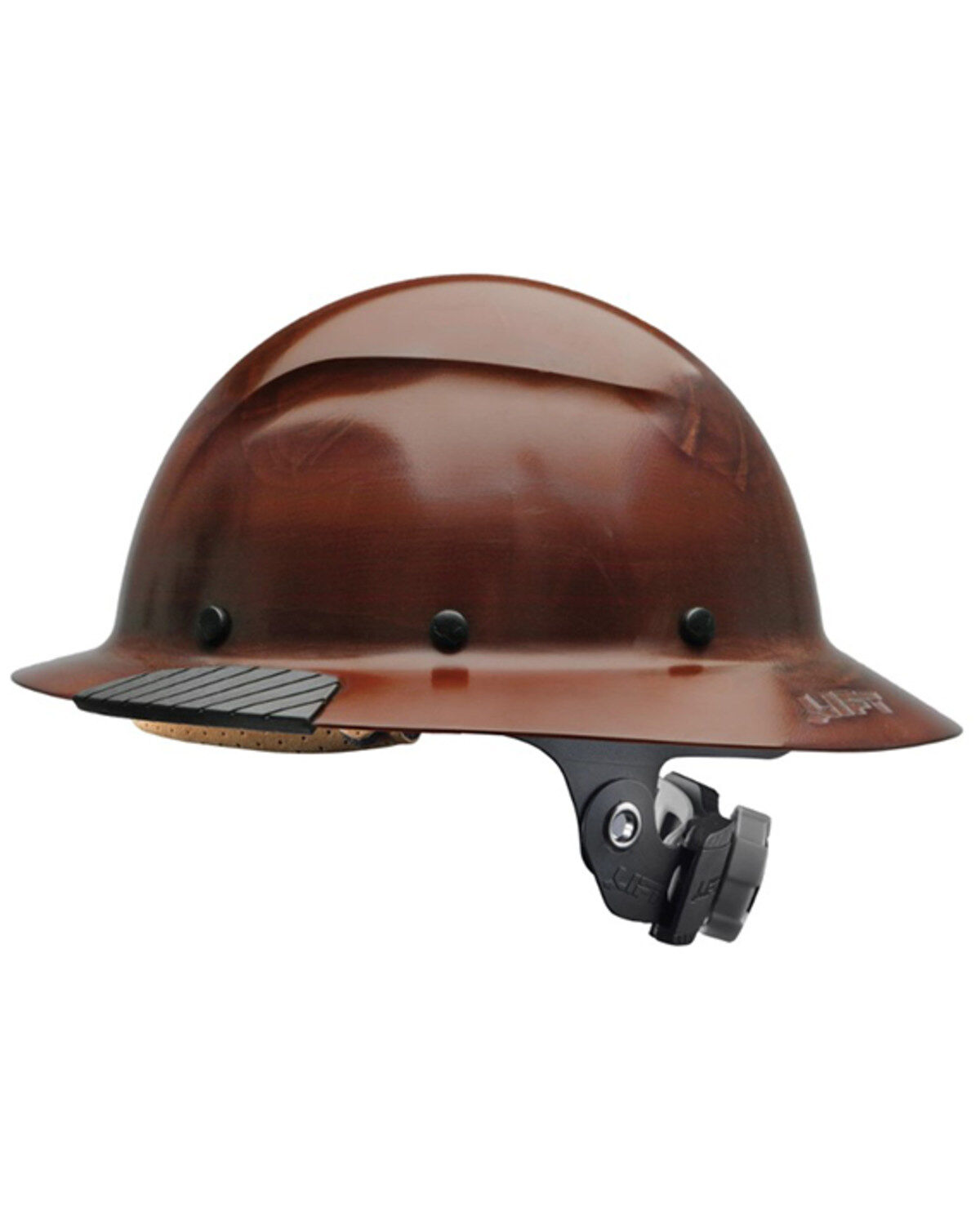 Image #4 - Lift Safety Dax Fiber Resin ANSI-G, TYPE 1 Full Brim Hard Hat, Brown, hi-res