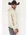 Image #2 - Riot Society Men's Bull Skull Embroidered Hooded Sweatshirt, Sand, hi-res