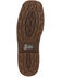 Image #7 - Justin Men's Broncy Waterproof Western Work Boots - Composite Toe , Brown, hi-res