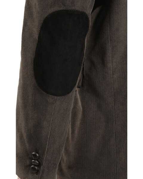 Image #2 - Circle S Men's Corduroy Sport Coat, Grey, hi-res