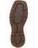 Image #7 - Durango Boys' Lil' Rebel USA Flag Army Western Boots - Square Toe, Dark Brown, hi-res