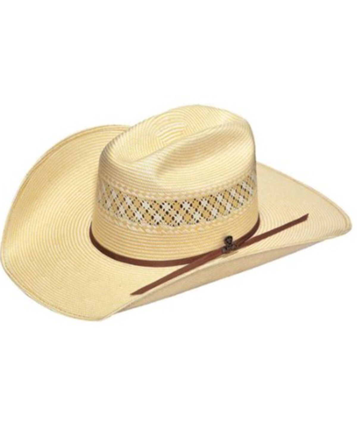 Image #1 - Ariat Men's 20X Twister Americana Straw Hat, Natural, hi-res