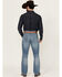 Image #3 - Wrangler 20X Men's 42MWX Sedgefield Light Wash Vintage Bootcut Stretch Denim Jeans , Light Wash, hi-res