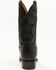 Image #5 - Dan Post Men's Basket Weave Western Boots - Snip Toe, Black, hi-res