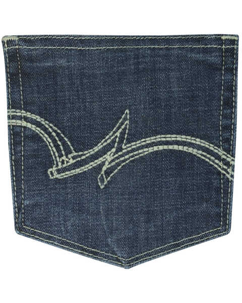 Image #6 - Wrangler Women's Dark Wash Bootcut Jeans, Dark Blue, hi-res