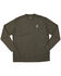 Image #2 - Wrangler Men's Riggs Crew Performance Long Sleeve T-Shirt, Green, hi-res