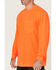 Image #3 - Hawx Men's Enhanced Visibility Long Sleeve Work T-Shirt, Orange, hi-res