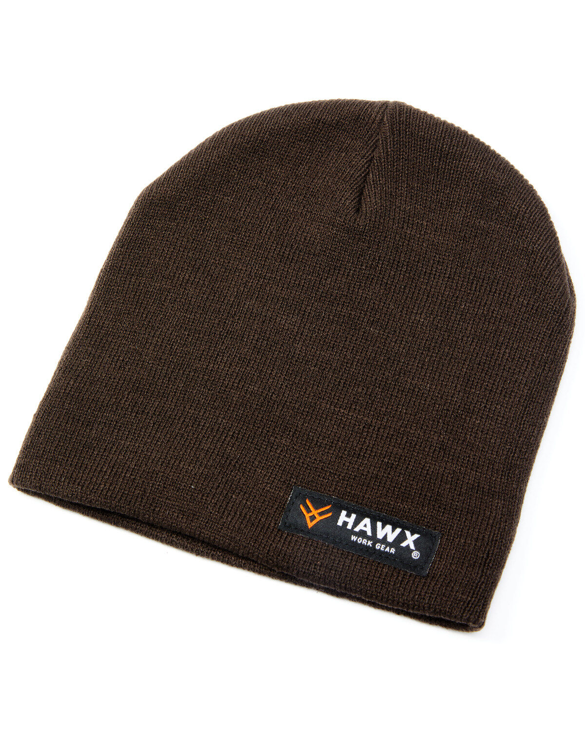 Hawx Men's Brown Acrylic Work Skull Cap, Brown, hi-res