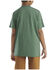 Image #2 - Carhartt Little Boys' Solid Logo Short Sleeve Pocket T-Shirt , Green, hi-res