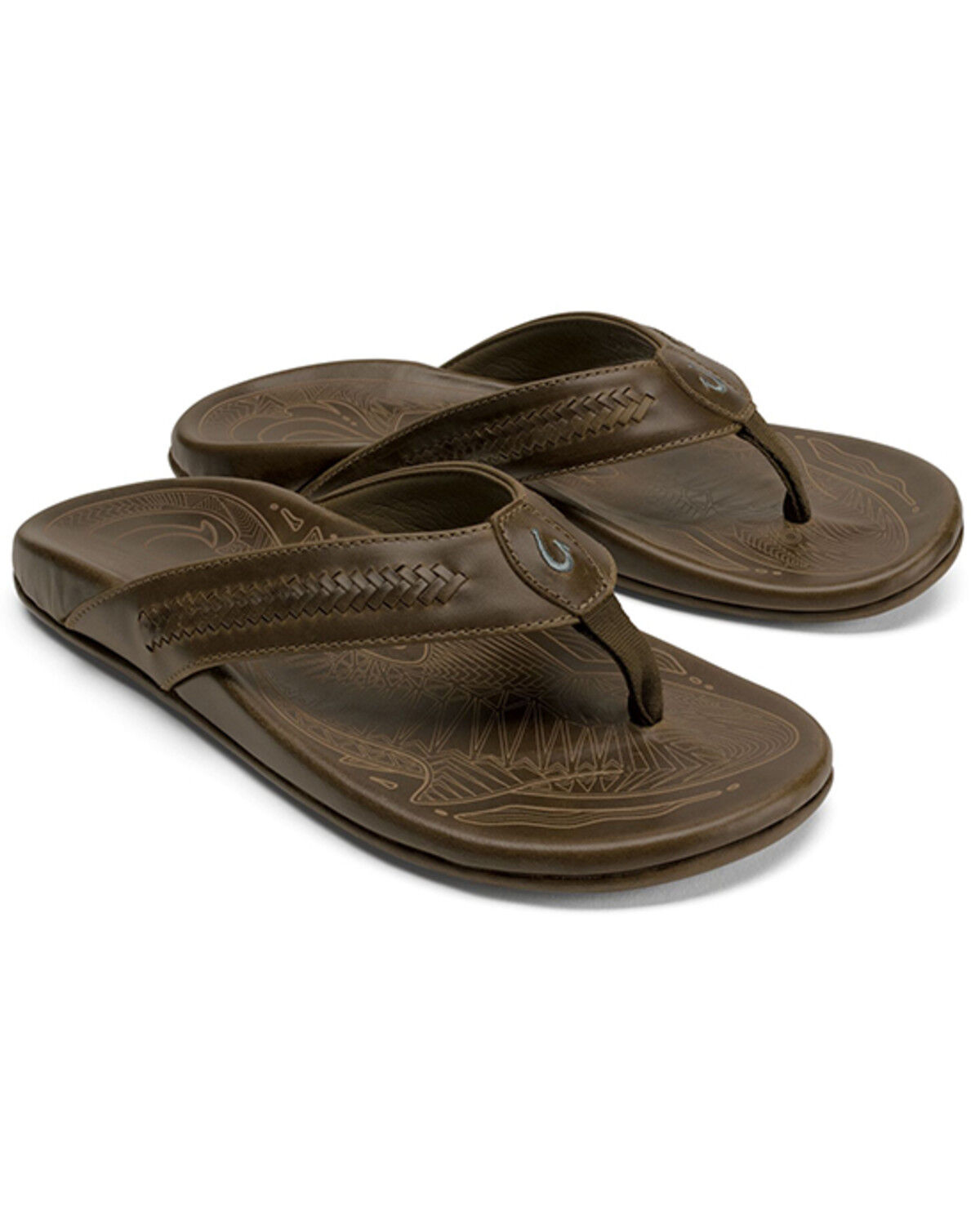 Image #1 - OluKai Men's Mea Ola Mano Casual Sandals, Tan, hi-res