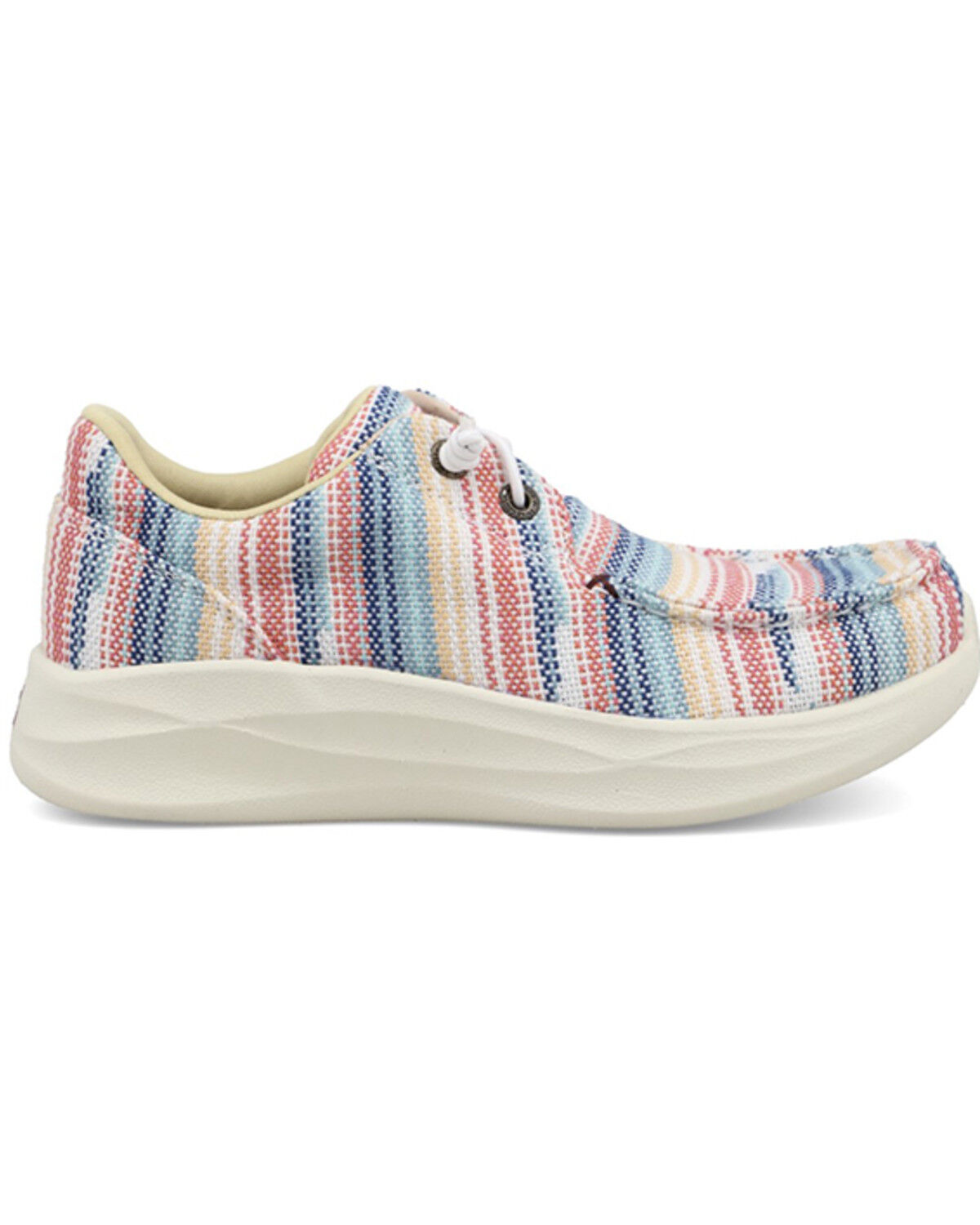 Image #2 - Twisted X Girls' Feather X&trade; Casual Shoes - Moc Toe, Multi, hi-res