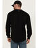 Image #4 - Hawx Men's Logo Long Sleeve Knit Work T-Shirt - Tall, Black, hi-res