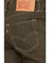 Image #4 - Levi's Men's 501&reg; Original Shrink-To-Fit&trade; Straight Rigid Denim Jeans, Dark Brown, hi-res