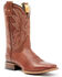 Image #1 - Roper Men's Concealed Carry Pocket Pierce Boots - Broad Square Toe, Brown, hi-res