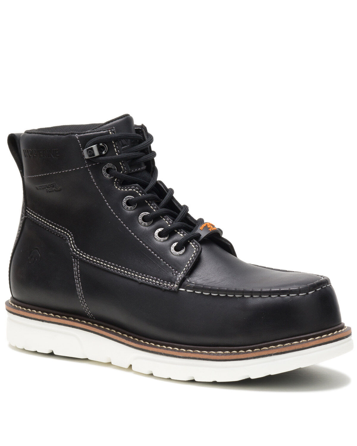 Wolverine Men's I-90 Durashocks Work Boots - Soft Toe, Black, hi-res