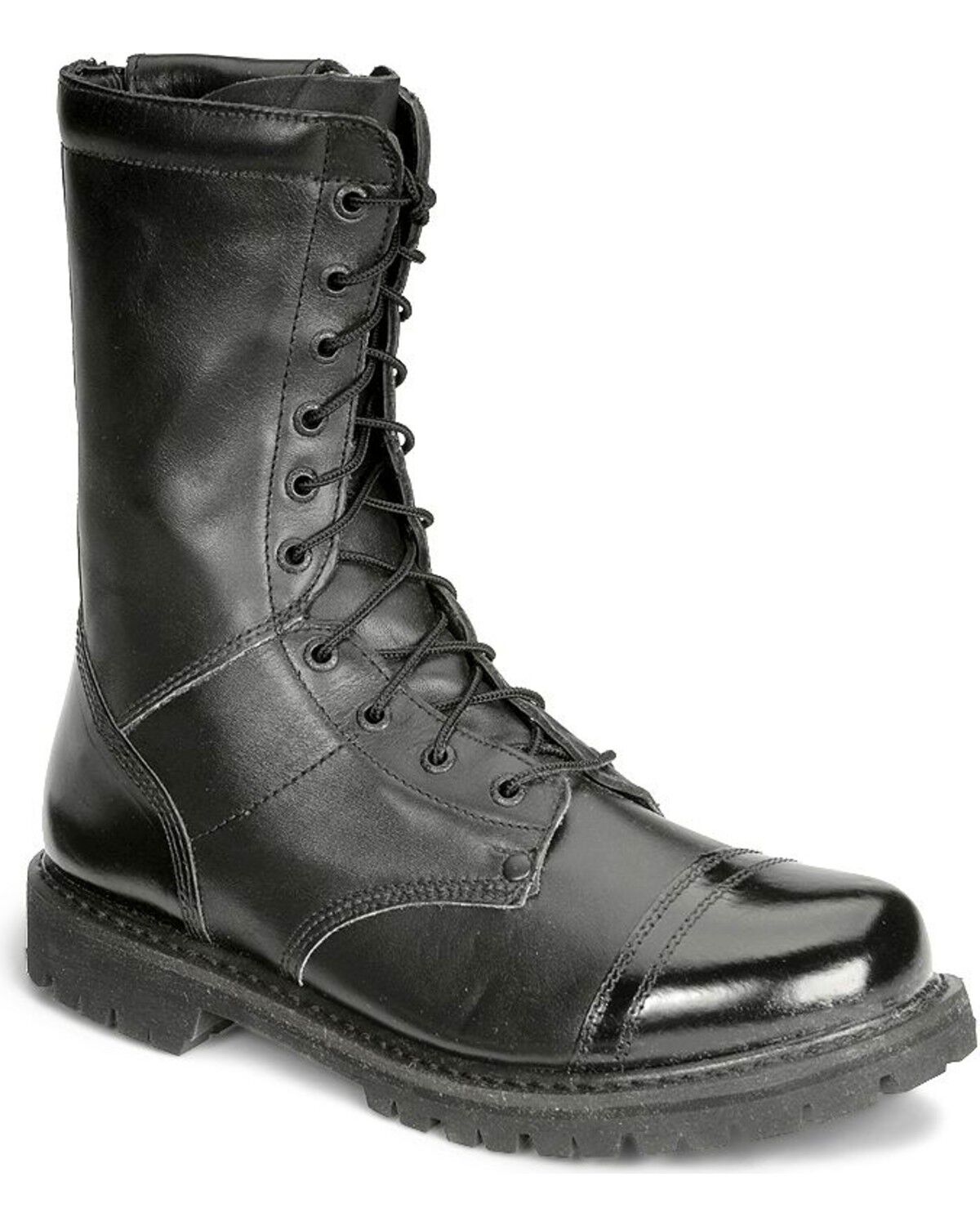 Image #1 - Rocky Men's Military Jump Boots, Black, hi-res