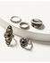Image #1 - Shyanne Women's Monument Valley 5-Piece Ring Set, Silver, hi-res