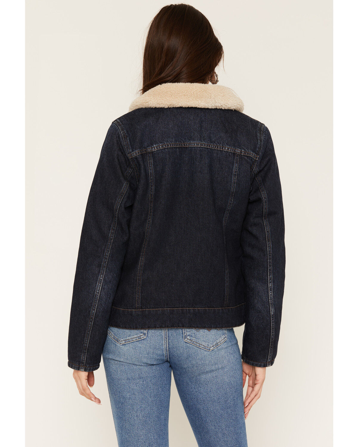 Image #4 - Idyllwind Women's Fairbrook Reversible Button-Down Denim Jacket, Dark Wash, hi-res
