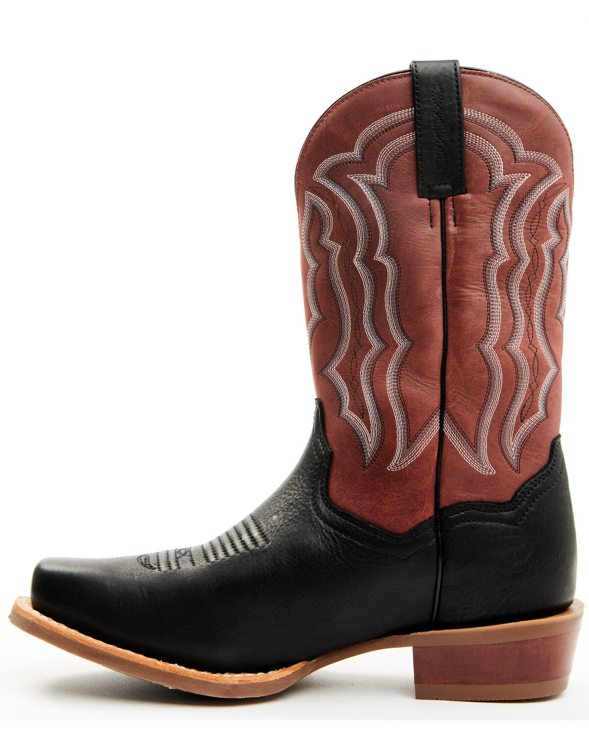 Image #3 - Dan Post Men's Creed Performance Western Boots - Square Boots, Black, hi-res