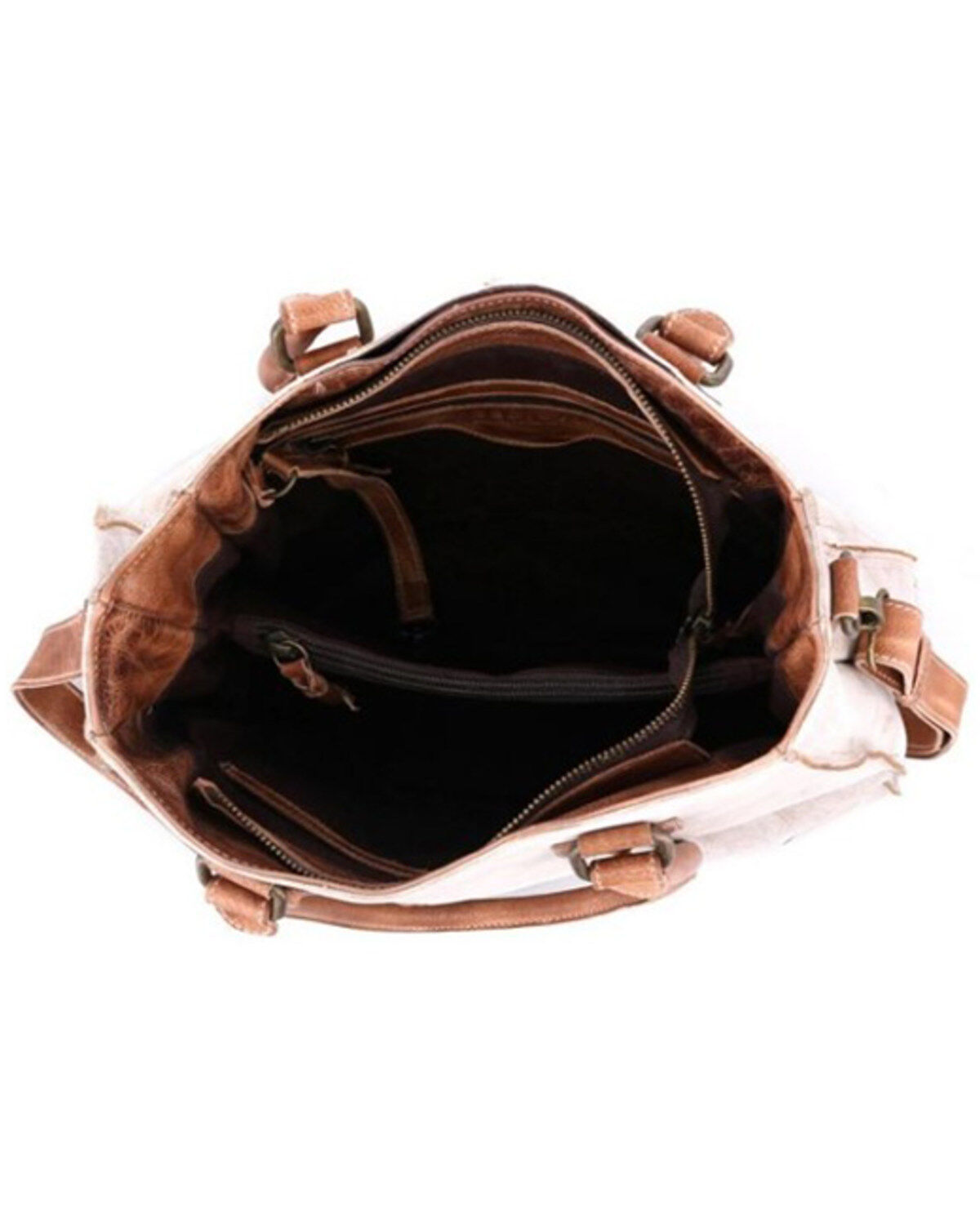 Image #4 - Bed Stu Women's Bruna Shoulder Crossbody Bag, Tan, hi-res