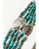 Image #3 - Paige Wallace Women's Bow Concho Turquoise Bracelet, Turquoise, hi-res