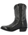 Image #3 - Durango Girls' Shyloh Western Boots - Round Toe, Black, hi-res