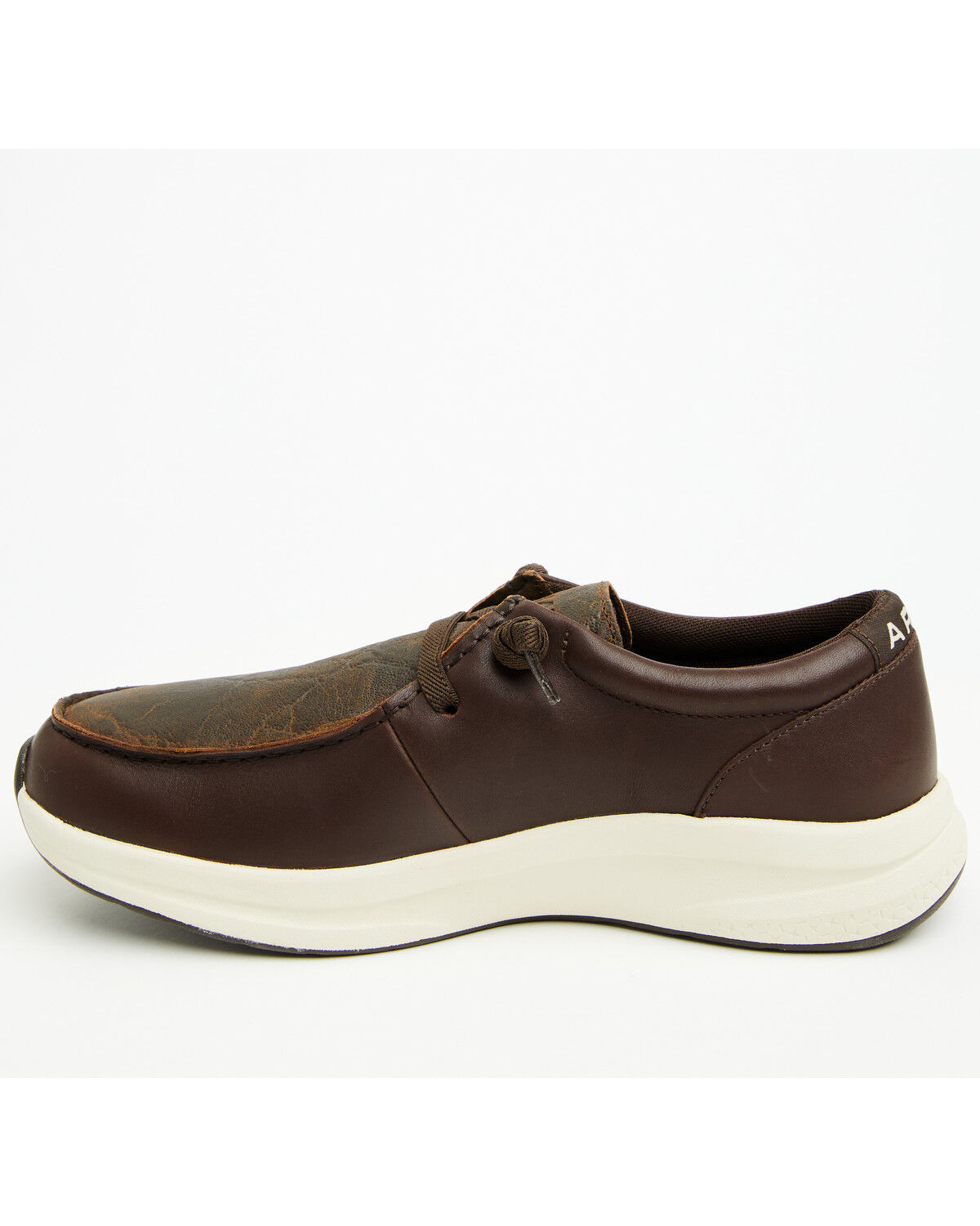 Image #3 - Ariat Men's Buckeye Waterproof Casual Shoes - Moc Toe, Brown, hi-res
