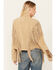 Image #4 - Scully Women's Beaded and Lace Fringe Jacket, Tan, hi-res