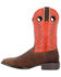 Image #3 - Durango Men's Westward Chili Shaft Performance Western Boots - Square Toe, Chilli, hi-res