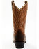 Image #5 - Laredo Men's Mckinney Western Boots - Square Toe, Brown, hi-res