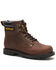 Image #1 - CAT Men's Second Shift Work Boots, Dark Brown, hi-res