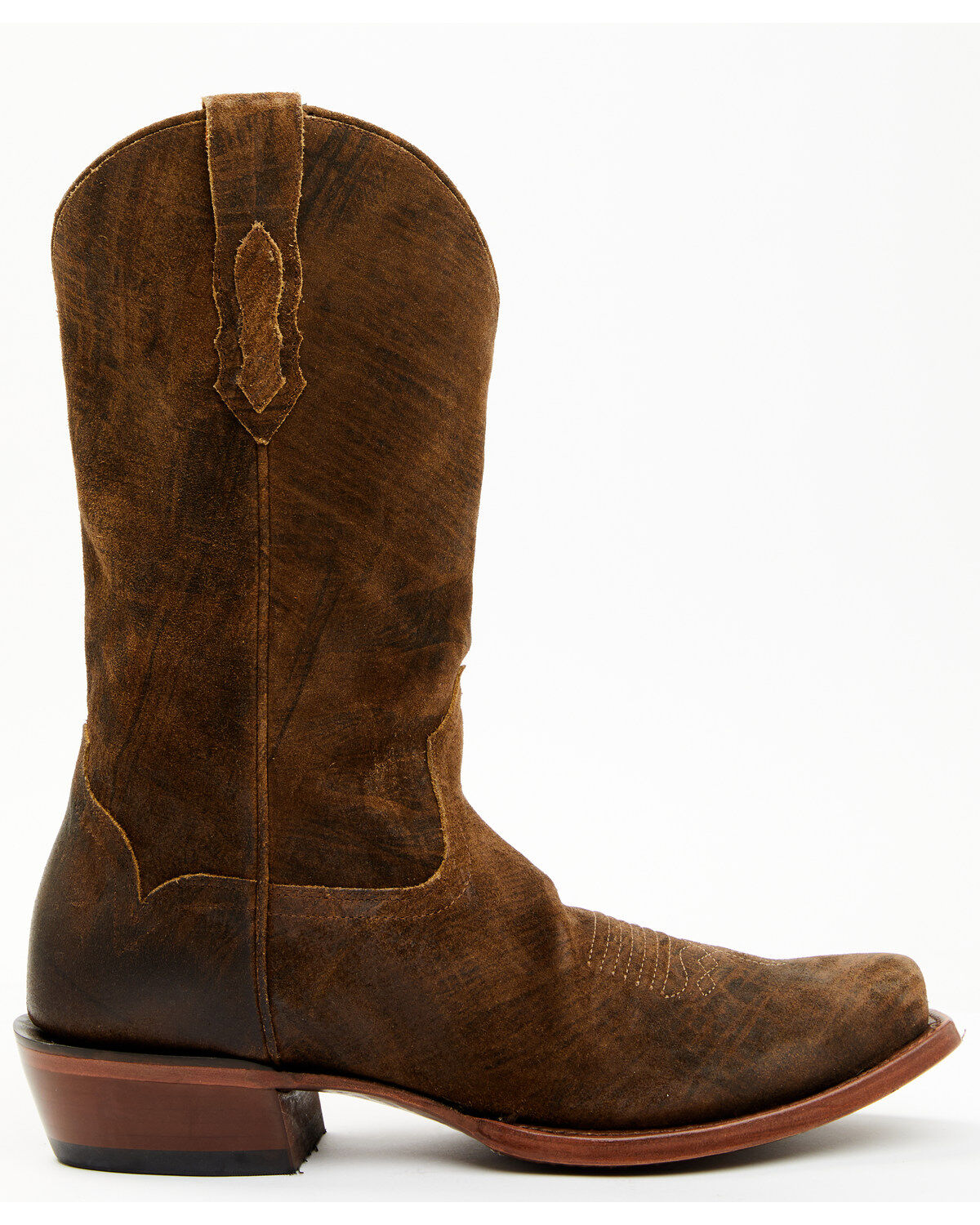 Image #2 - Moonshine Spirit&reg; Men's Gordon Roughout Western Boots - Square Toe, Bronze, hi-res