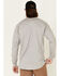 Image #4 - Ariat Men's FR Air Long Sleeve Work Henley Shirt - Tall, Heather Grey, hi-res