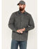 Image #1 - Cody James Men's FR Lightweight Long Sleeve Pearl Snap Stretch Work Shirt, Grey, hi-res