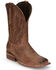 Image #1 - Tony Lama Men's Lowden Western Boots - Square Toe , Tan, hi-res