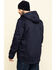 Image #2 - Hawx Men's FR Duck Hooded Work Jacket - Tall, Navy, hi-res