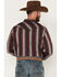 Image #4 - Moonshine Spirit&reg; Men's The Vault Long Sleeve Snap Western Shirt, Burgundy, hi-res